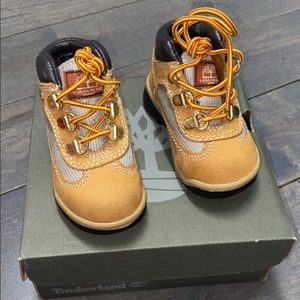Brand new kids Timbs field boots